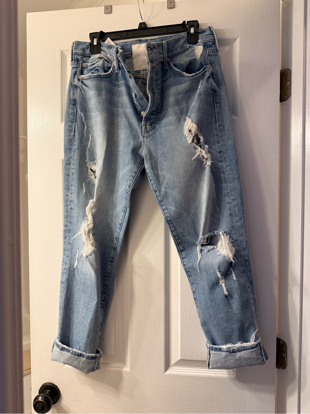 Mother Trickster Ankle Jeans